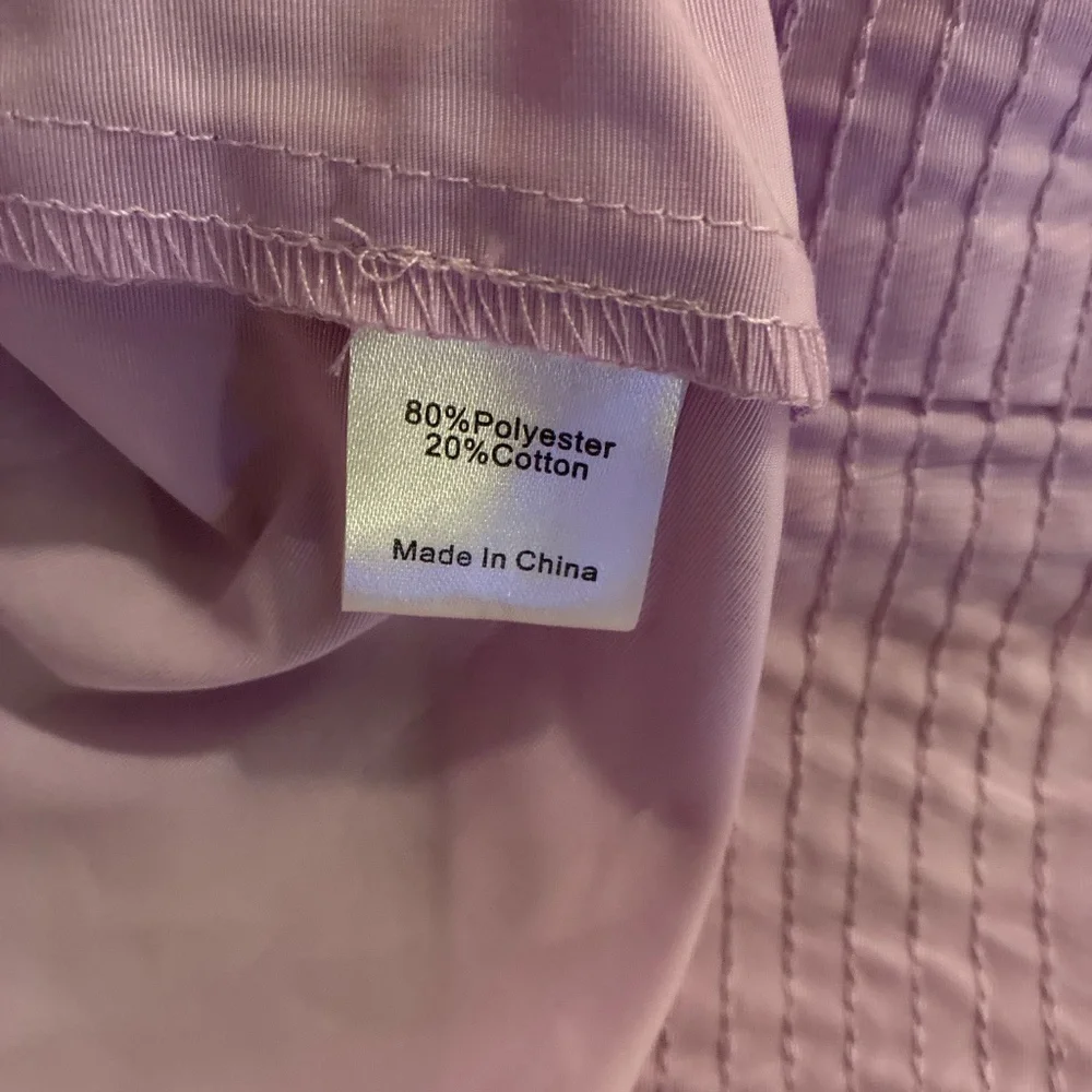 NWT Tuckernuck Chloe Shirtdress in lavender lilac color S - Picture 7 of 8